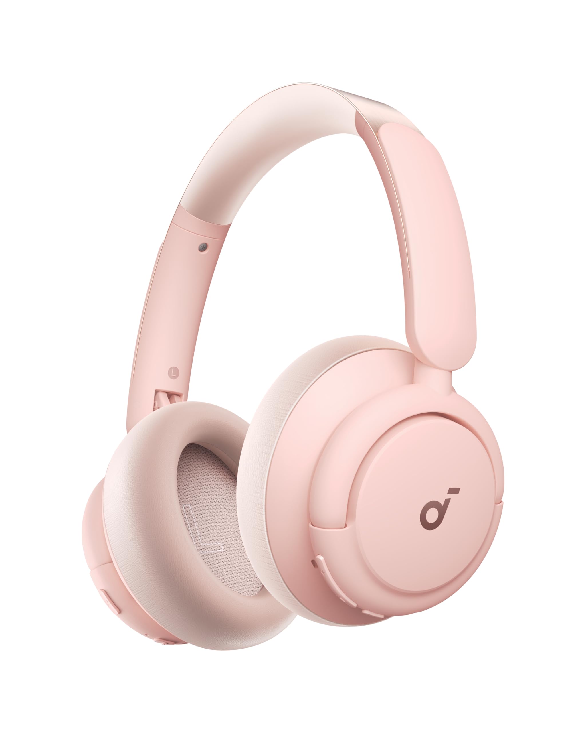 soundcore by Anker Q30 Bluetooth Kopfhörer, Hybrid Active Geräuschisolierung, Individuelle Modi, Hi-Res Sound, EQ in App, 40h Akku, bequemer Halt, Verbindung von 2 Geräten (rosa)