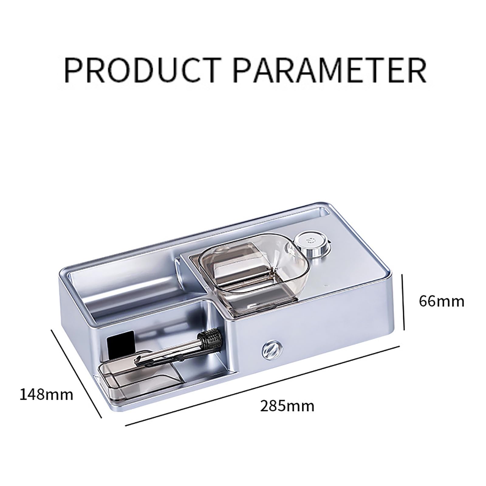 MObyat Macchina Automatica per Arrotolare Sigarette da 5,5/6,5/8,0 Mm, con Display Digitale, 5 velocità Regolabili, Doppio Vano Portaoggetti, Spegnimento Automatico Intelligente E Conteggio