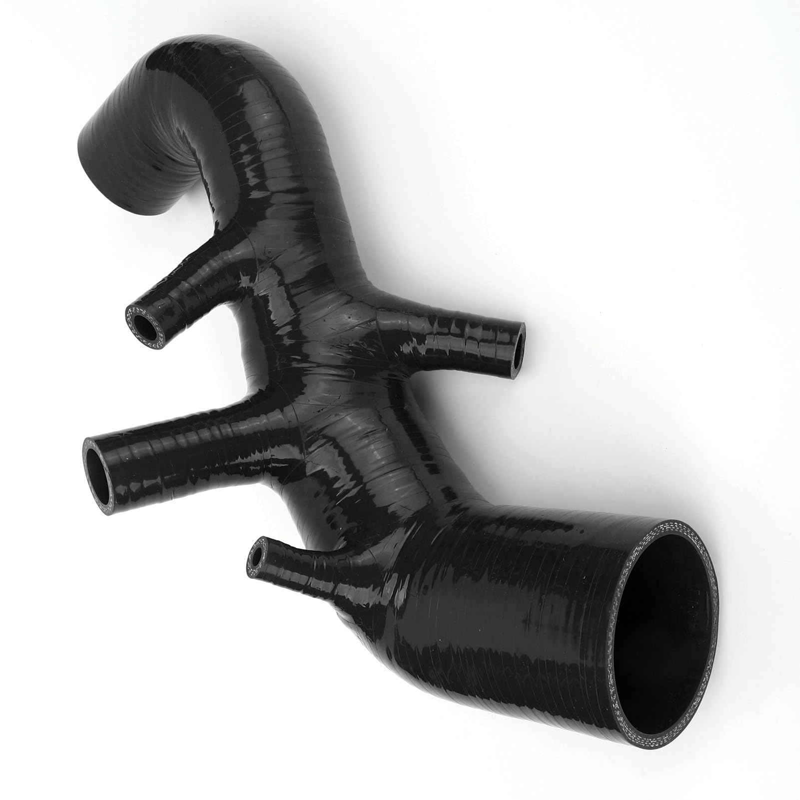 Reemplazo para TT 8N MK1 1.8T 225PS BAM 1998-2005 Tubo de Admisión de Aire, Manguera de Admisión de Silicona Flujo de Aire Mejorado (Negro)