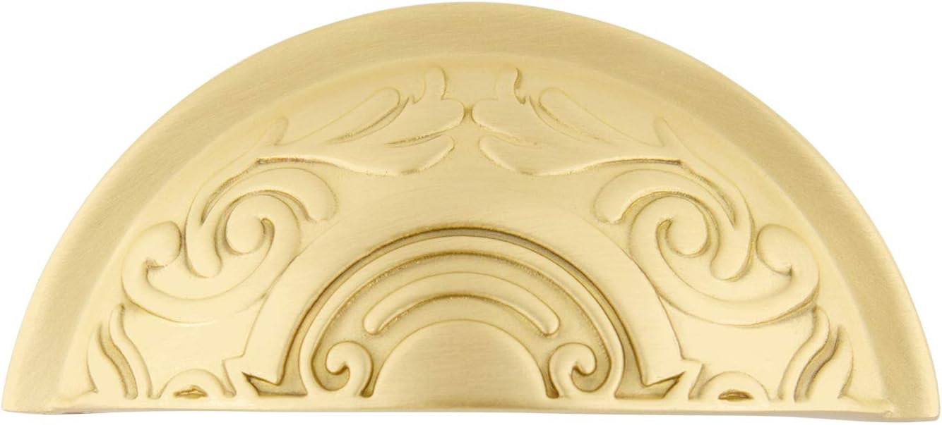 Nostalgic Warehouse 761699 Cup Pull Victorian in Timeless Bronze Cabinet Hardware
