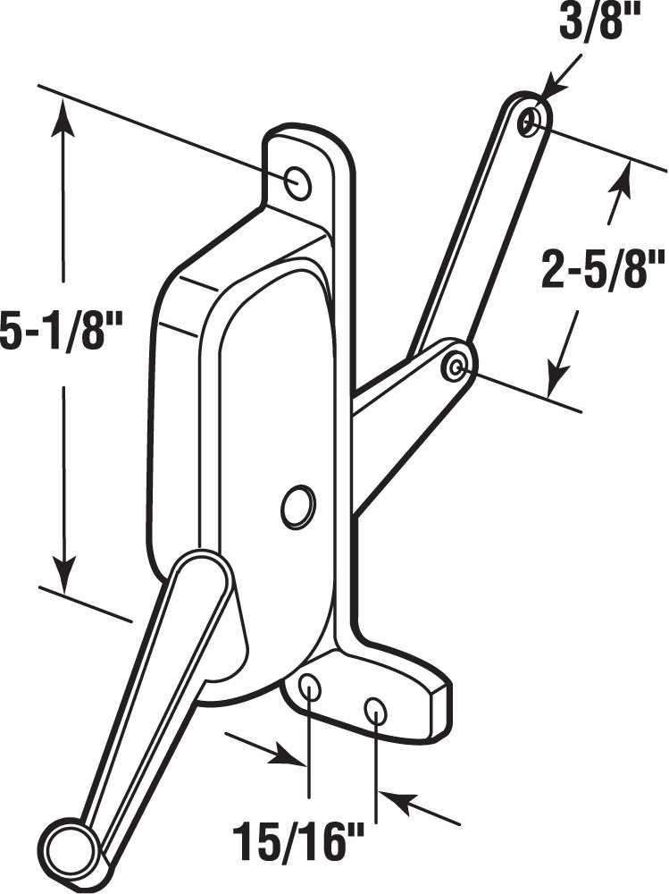 Prime-Line Products H 3695 Nu-Aire Awning Window Operator - Window