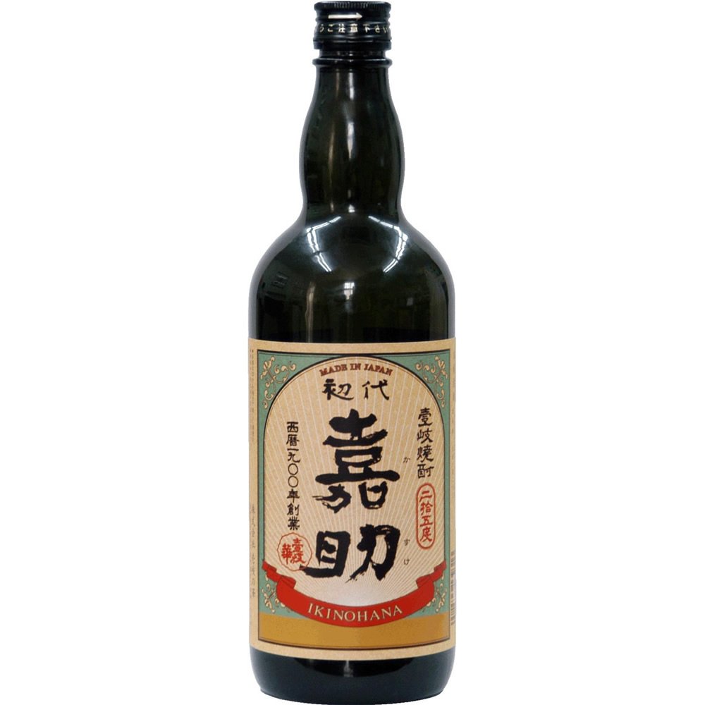 Amazon.co.jp: 壱岐の華 初代嘉助 25度 カートン入 720ml : 食品・飲料