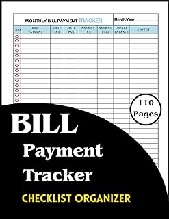 Simple Classy Monthly Bill Payment Checklist Organizer: Bill Planner Notebook | Expense and Bill | Tracker Keeper Log Book for Budgeting Financial | ... and Budget Management 110 Pages, Size 8,5x11