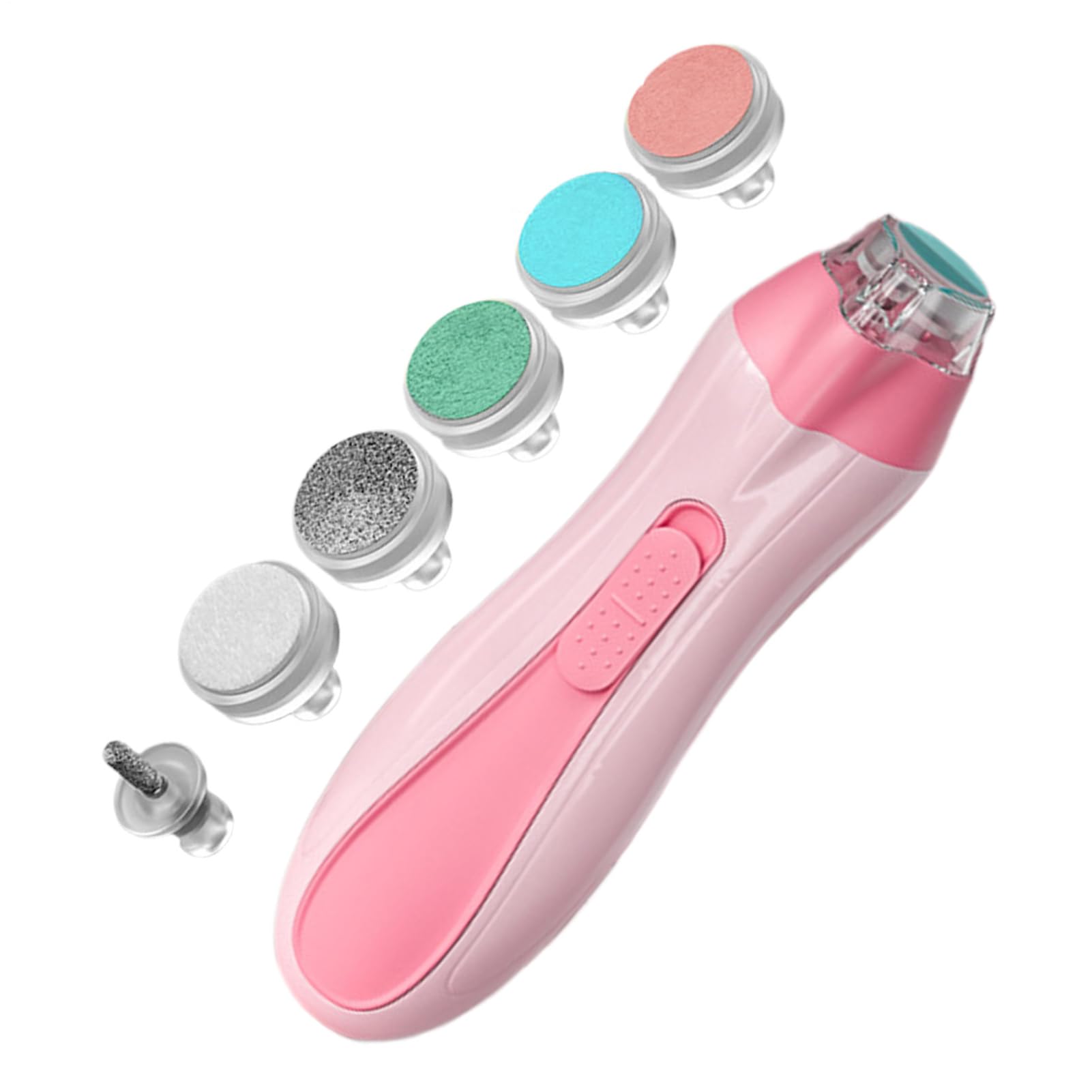 Lime à ongles électrique bébé kit polissage LED à piles - 8