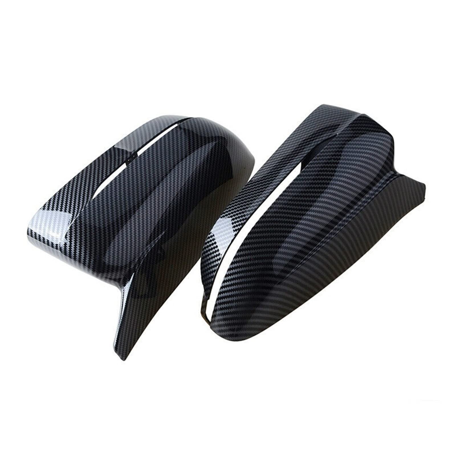 Coques de rétroviseur finition fibre de carbone pour G20 G30 G11 G12 2 Pcs