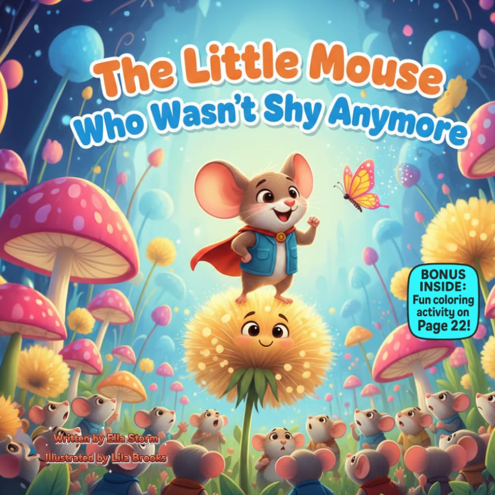 The Little Mouse Who Wasn't Shy Anymore: A Gentle Rhyming Story About Confidence, Finding Your Voice, and Trying Something New