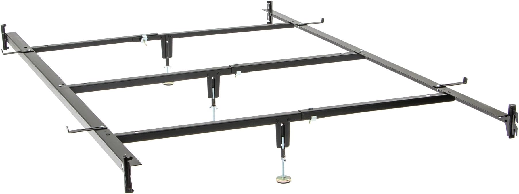 Full to Queen Converter Rail, Hook-on with 3 Center Supports