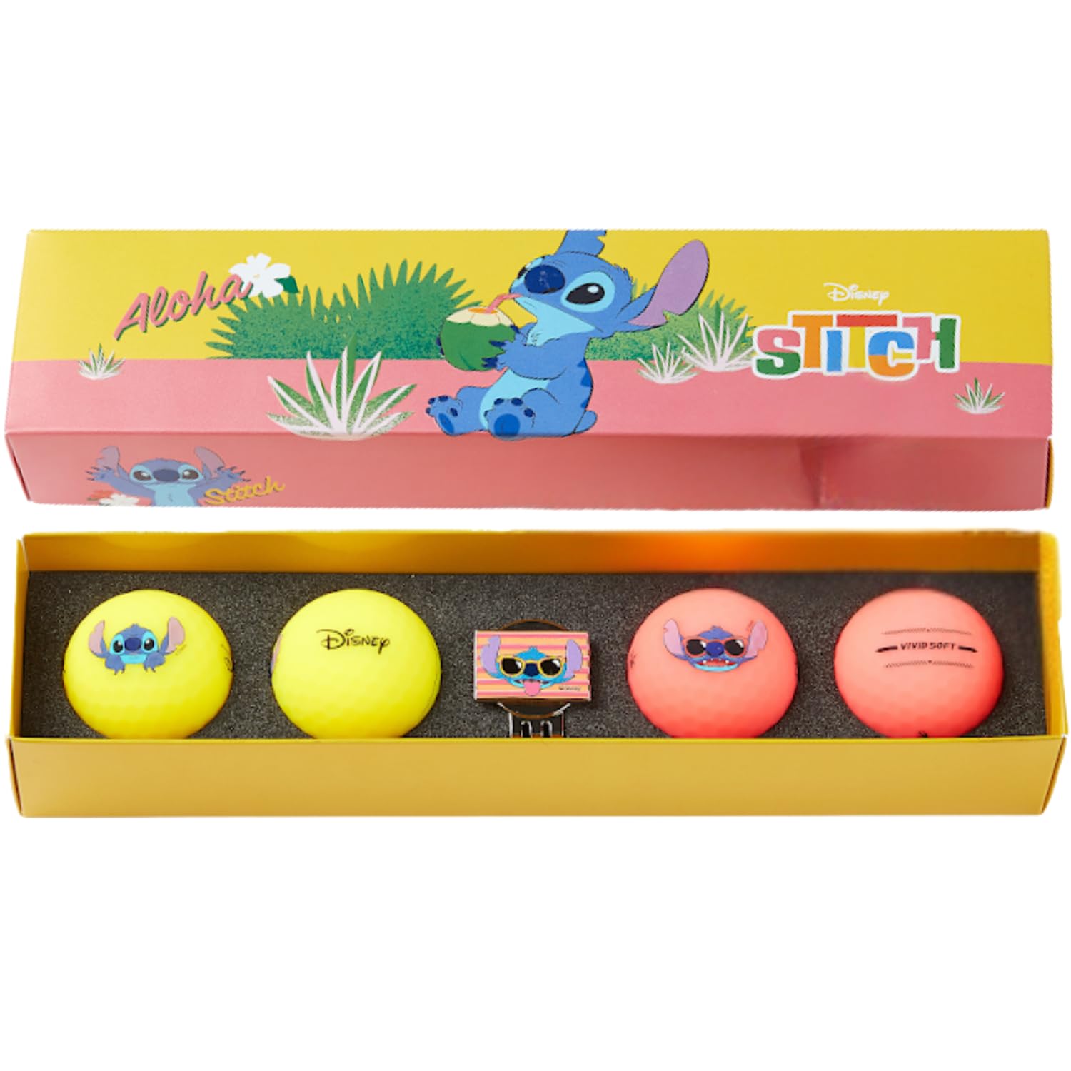 Volvik Vivid Soft Disney Golf Ball Gift Sets (4 Pack)