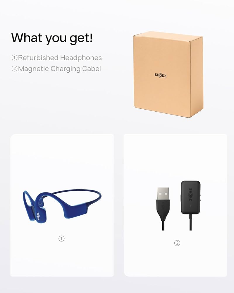 Amazon.com: SHOKZ OpenSwim Swimming MP3 - No Bluetooth