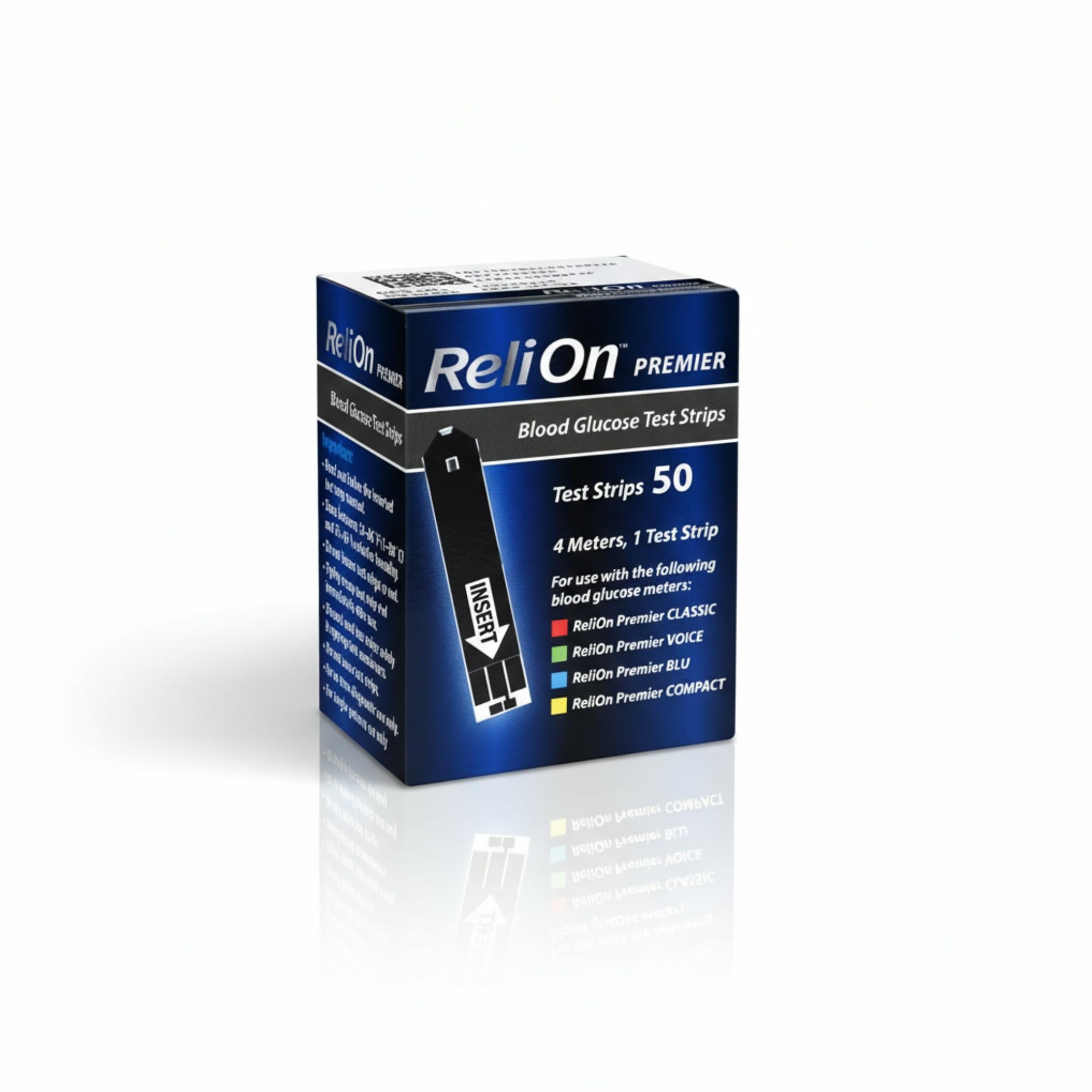 Blood Glucose Test Strips 50 Count – Blood Sugar Testing Kit, Diabetic Test Strips, Glucose Monitor Kit, Home Blood Sugar Tester, Diabetic Testing Kit