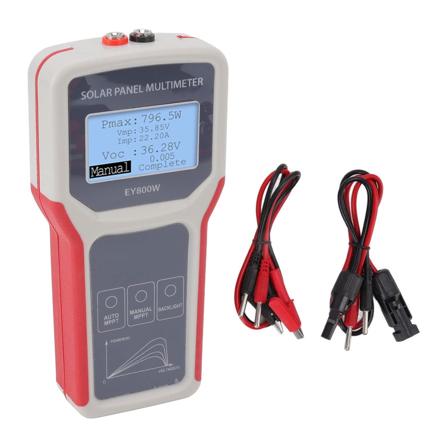 Amazon.com: 12 to 60V 0 to 35A 5 to 800W Solar Panel Multimeter ...