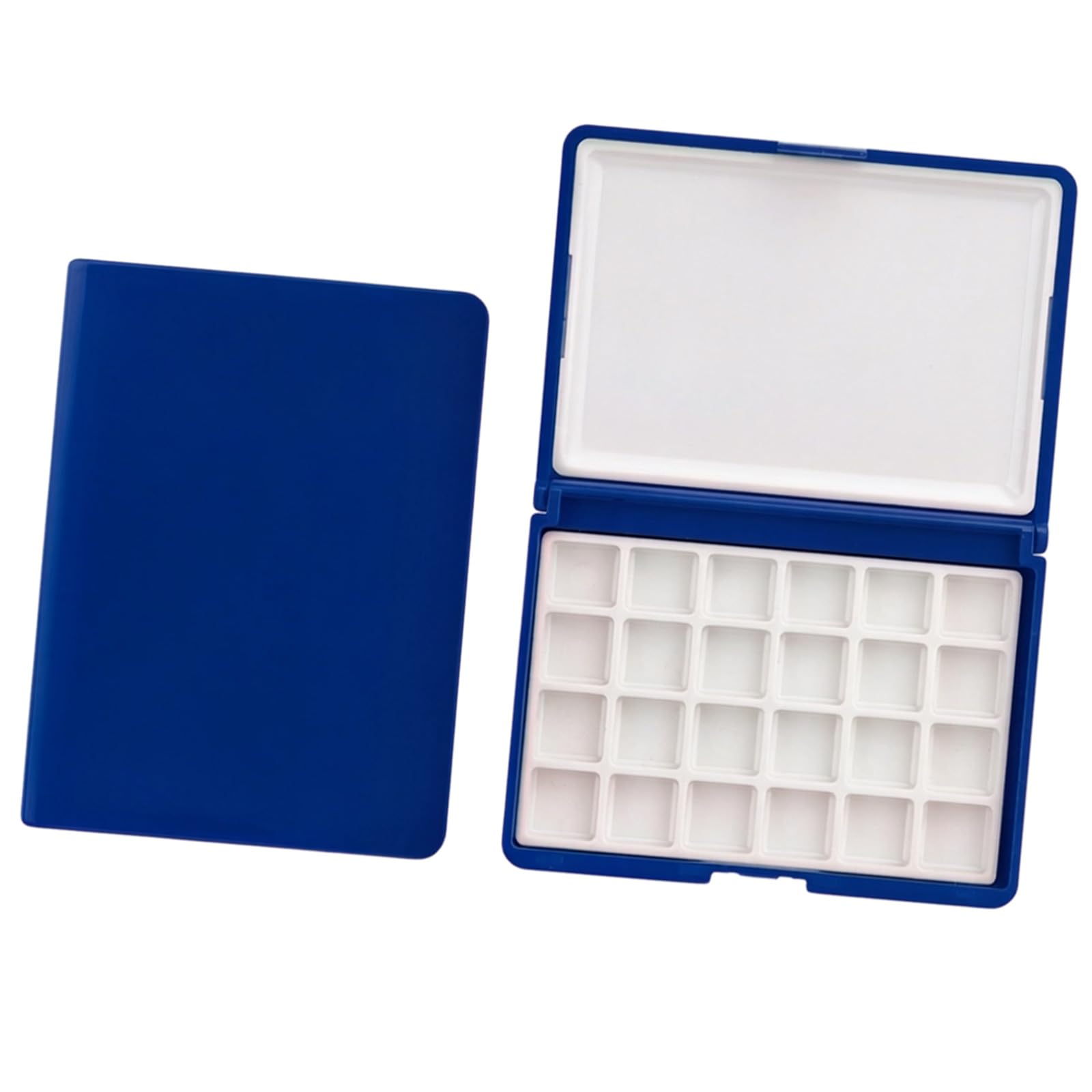 Watercolor Palette 24 Wells Paint Storage Container for Acrylic Watercolor Oil Paint Storage and Mixing Color Leak Container