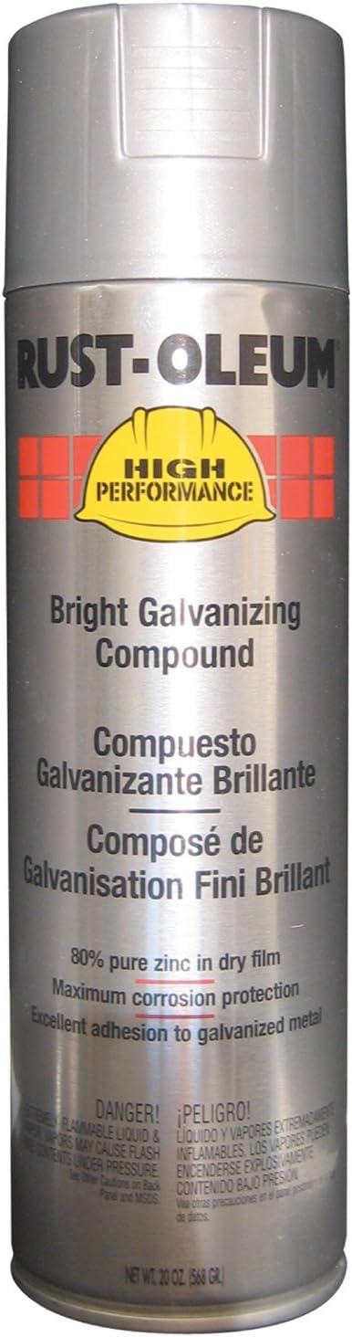 HIGH PERFORMANCE V2100 System Galvanizing Compound Spray Bright V2117838-20oz