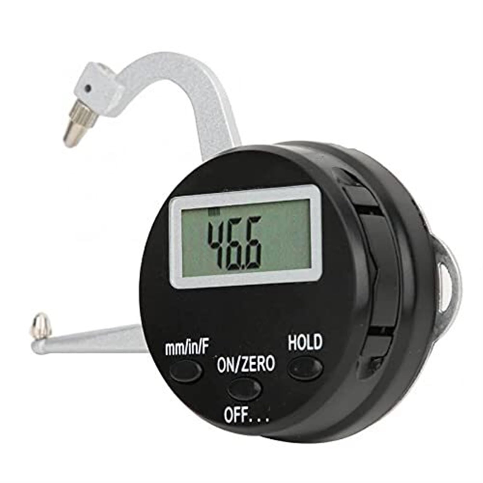 KanDuo Calibrador a Vernier Digital, Herramienta de medición de Calibre de Profundidad de precisión, Calibre de medición electrónico 0~25 mm Diámetro Externo Indicador de medición Digital