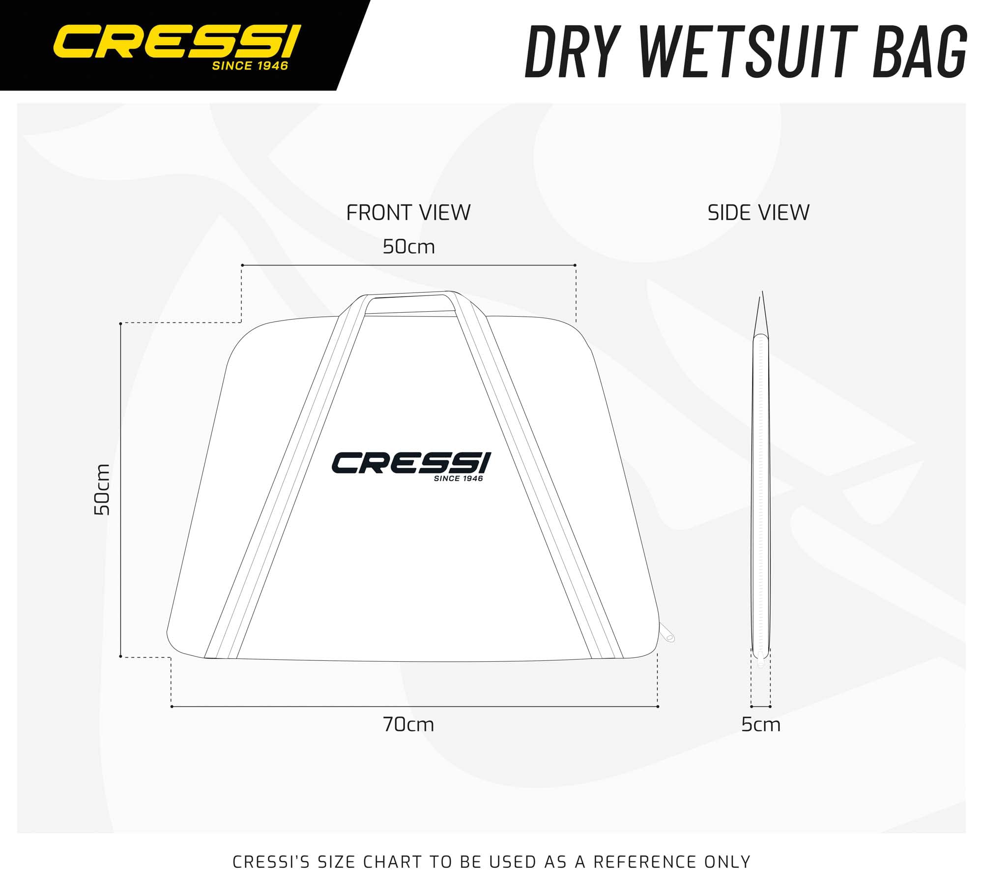 Cressi Bag for Dry Suit