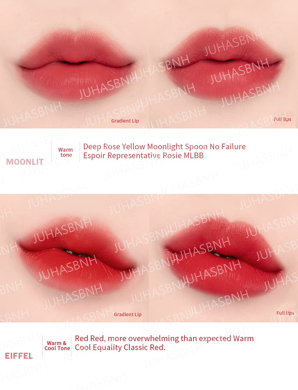 espoir couture lip tint velvet