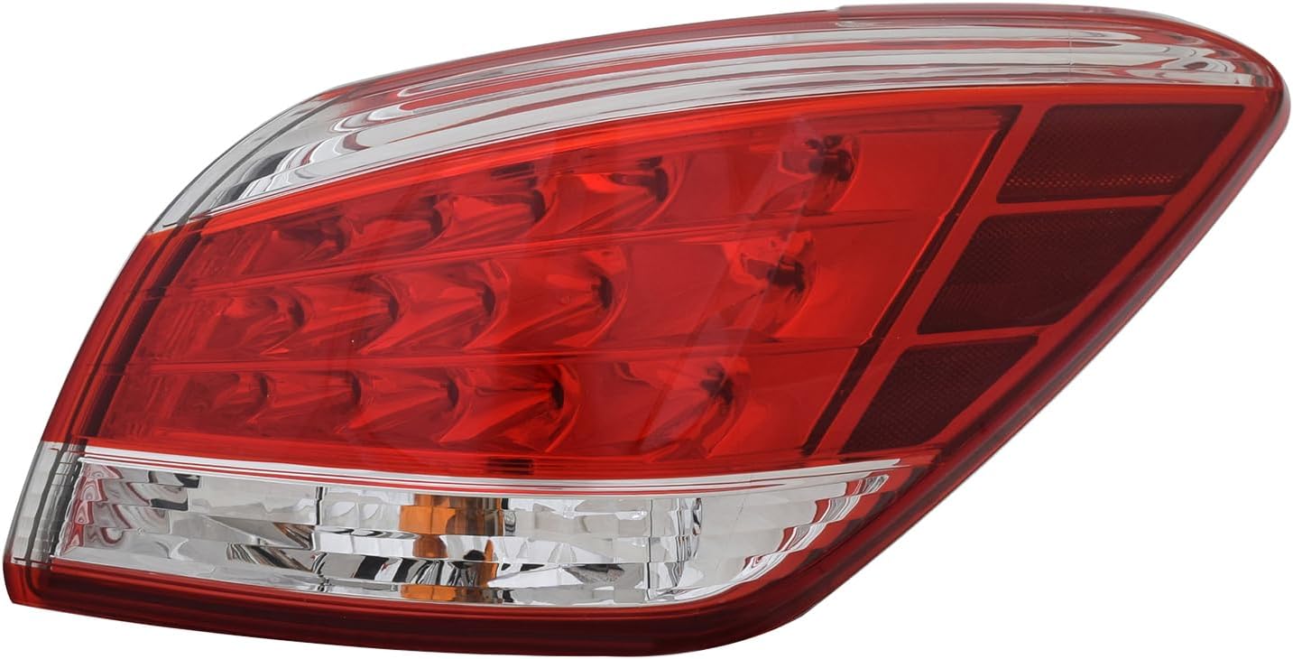HEADLIGHTSDEPOT Right Passenger Side Tail Light Compatible With Nissan Murano 2012-2014 CAPA Certified