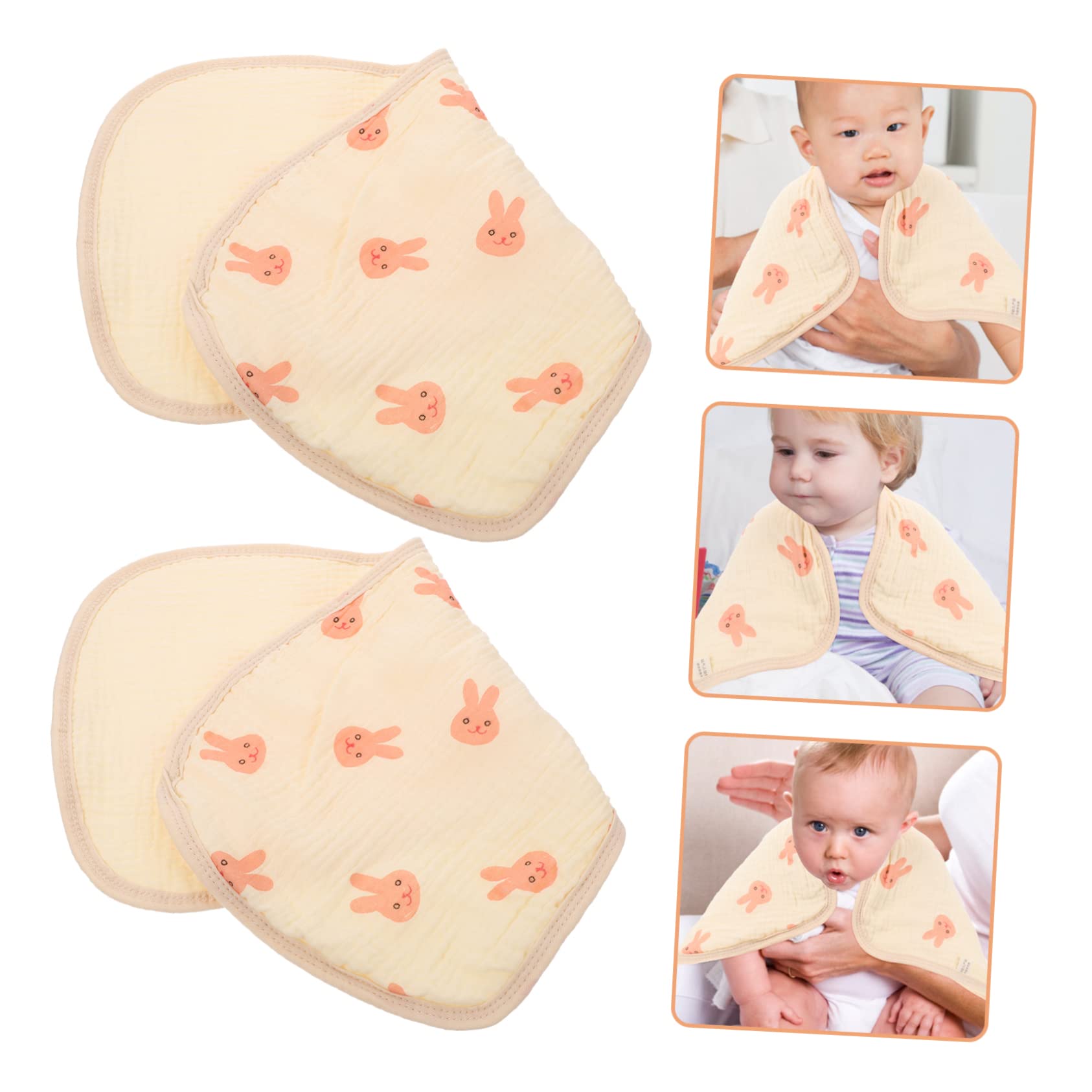 Toyvian 8 Piezas Baberos Paños Para Niños Pequeños Paño De Algodón Toallas De Felpa Paños De Muselina Para Eructar Paño De Algodón Para Eructar Paños Para Eructar Para Bebé Paños Para