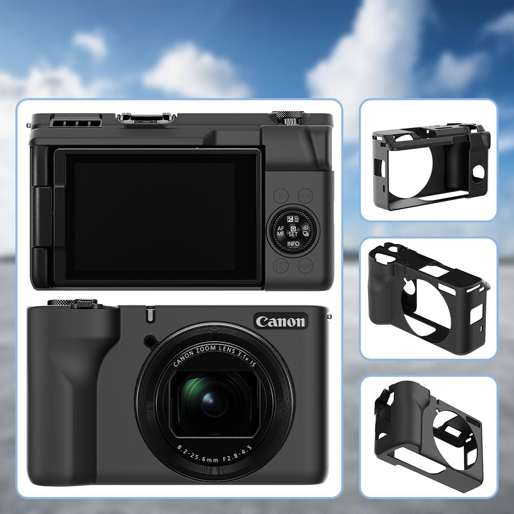 Amazon.com : Tedubax Silicone Case for Canon PowerShot V1 with