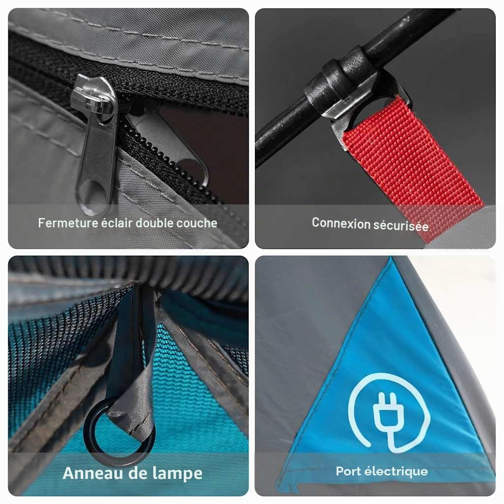 vidaXL Tente de Camping tentes de Camping Tente
