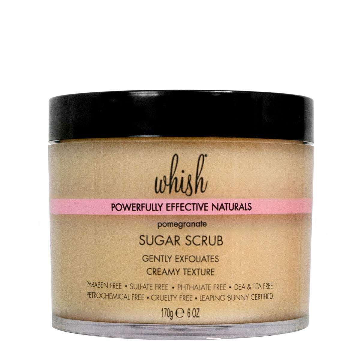 Beauty Pomegranate Exfoliating Sugar Scrub - Body Scrub for Women - Brown Sugar Exfoliator with Raspberry, Aloe, & Shea Butter - Gentle on All Skin Types - Paraben & Sulfate Free - 8 oz