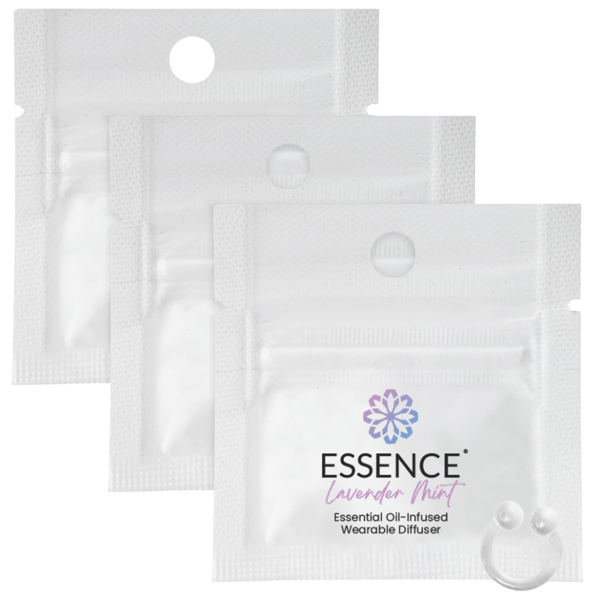 Essence Tragbarer Aromatherapie-Nasendiffusor - Lavendel Minze ätherisches Öl