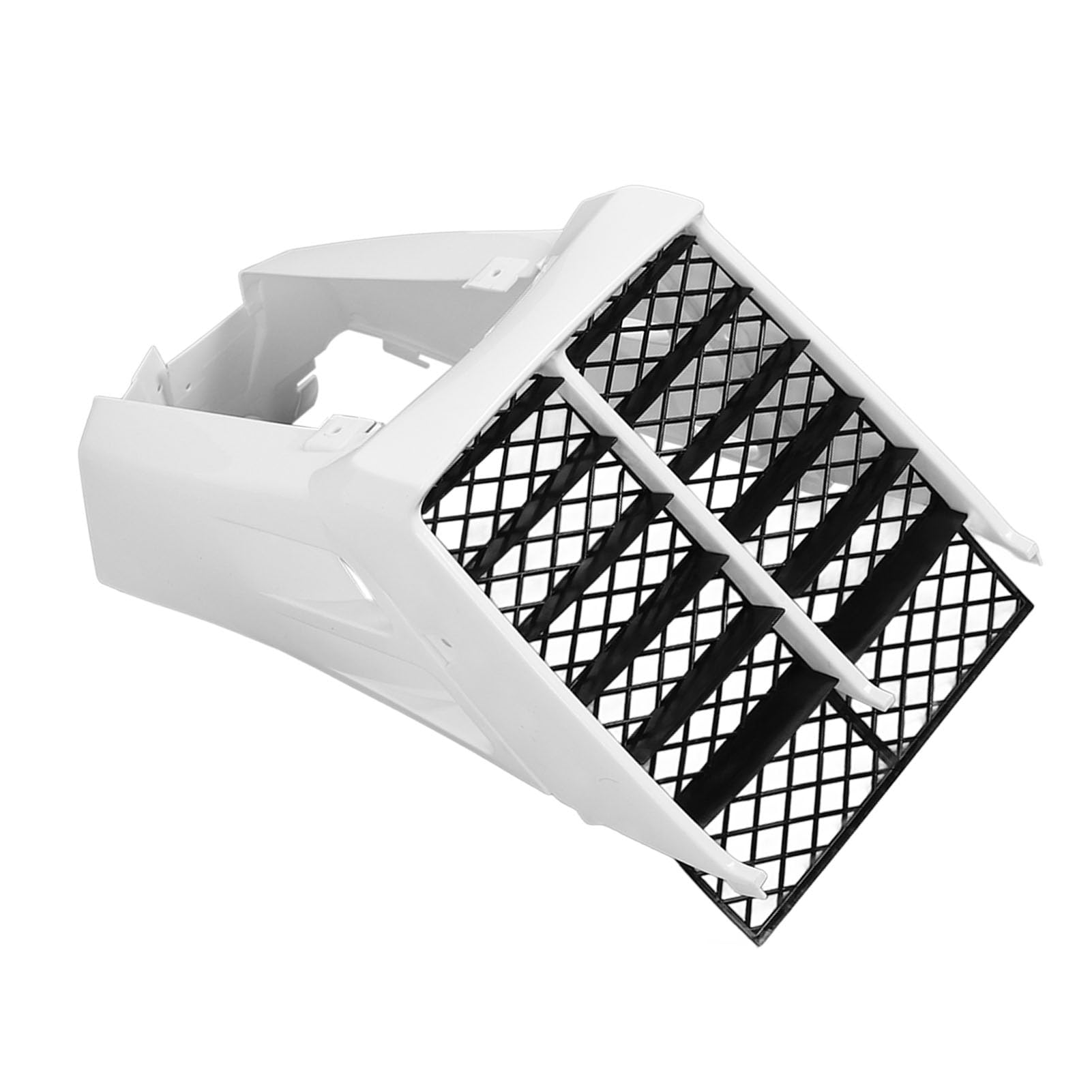 Osłony Boczne Zbiornika Paliwa, Osłona Chłodnicy Motocykla ABS Grill z OE 2GU 21721 A0 00 2GU 2171L 00 00, Precyzyjnie Dopasowane Białe Panele Osłony Przed Zanieczyszczeniami dla Kierowców