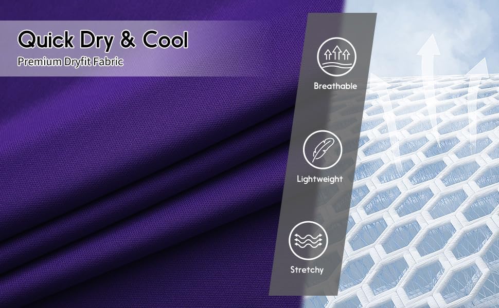 Men's Long Sleeve Moisture Wicking Athletic Shirts, Dry Fit Long Sleeve UV Protection Shirts Men for Workout, Running, Hiking - Image 6