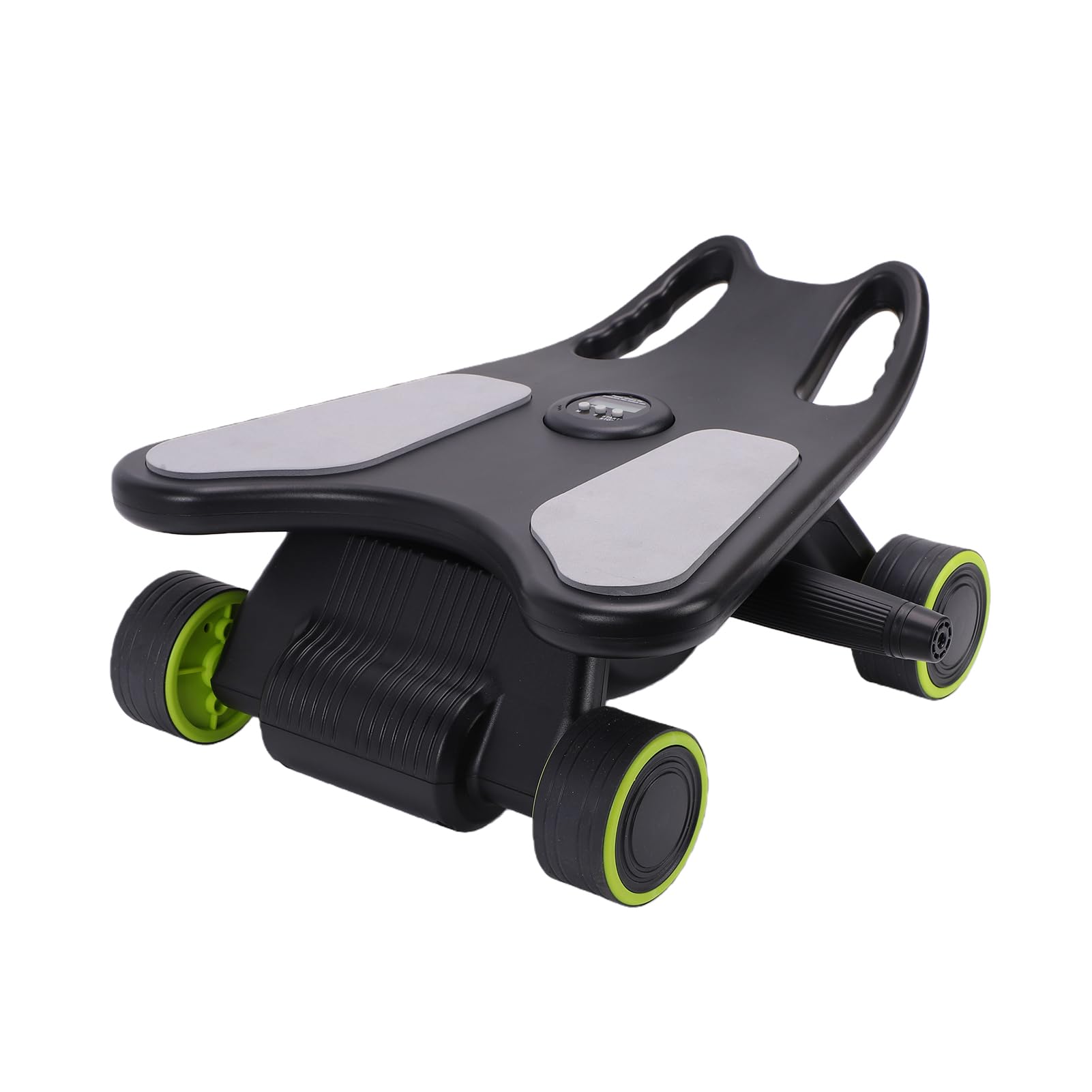 Ab Wheel Roller mit Ellenbogenstütze, Robuster 4-Rad-Kerntrainer für Heim-Fitness-Fitness, 1 Einheit