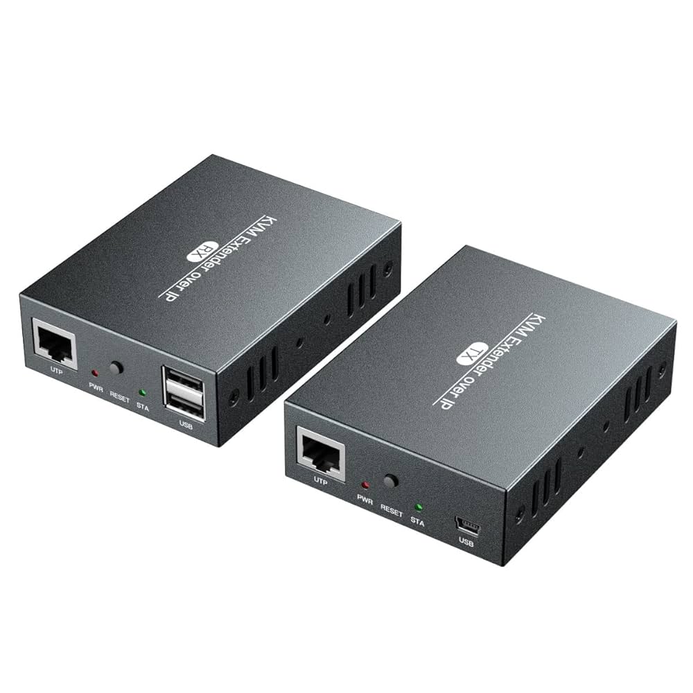 Amazon.co.jp: HDMI KVM USBエクステンダー 150m Cat5e/6