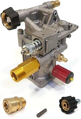 The ROP Shop | Pressure Washer Pump for Homelite 308418003 Thermal Fitting Engine Water Motor