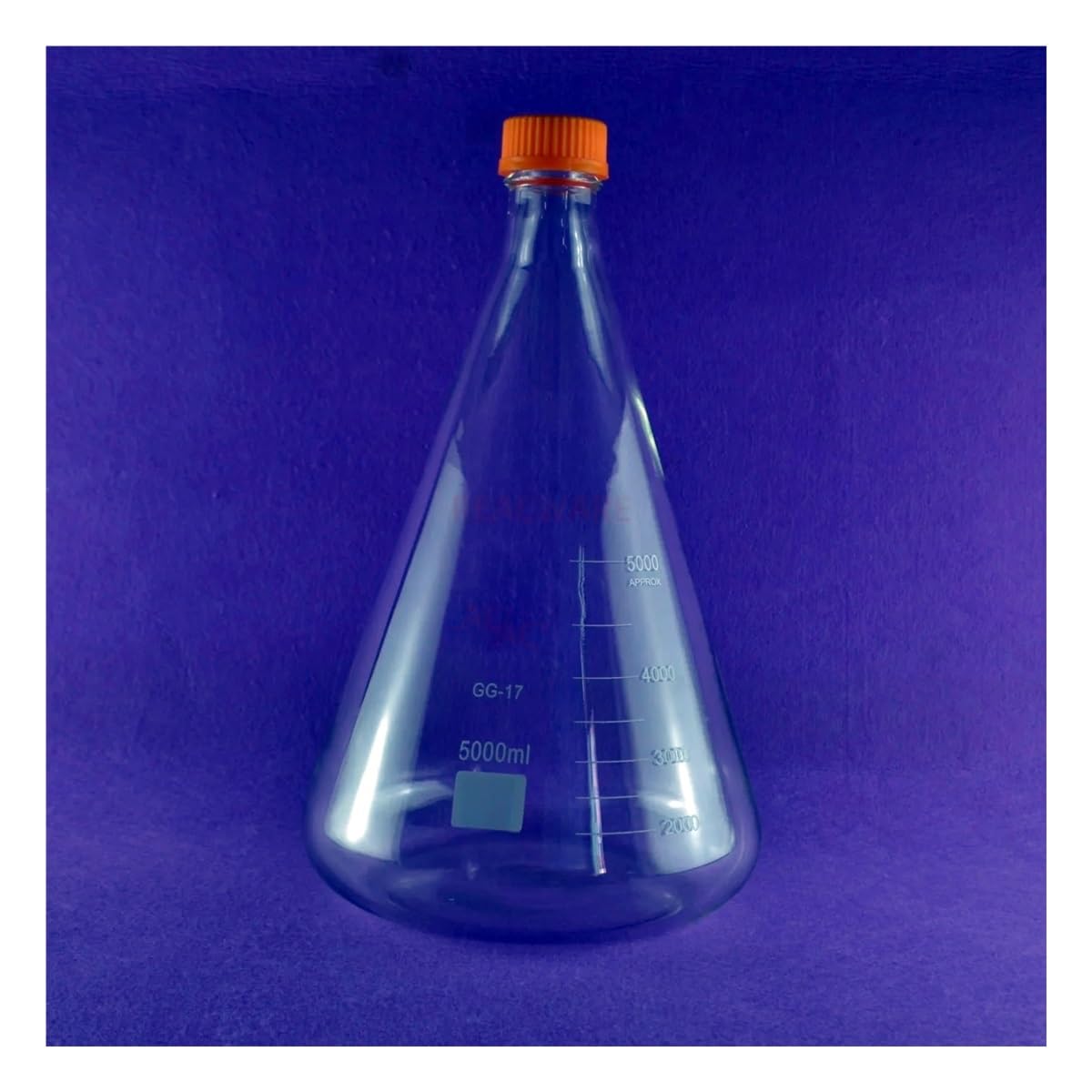Erlenmeyerkolben aus Laborglas mit GL45-Kappe(250ml)