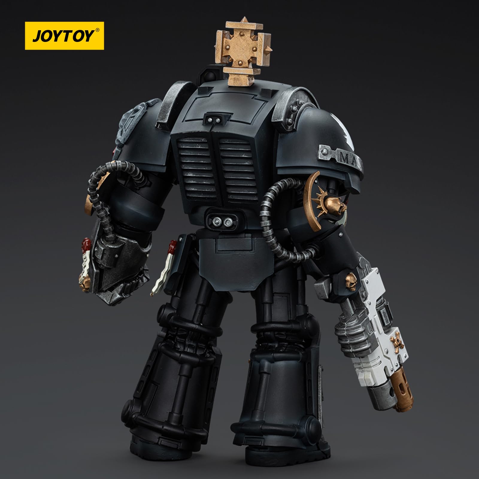 Amazon.com: JOYTOY Warhammer 40k Iron Hands, Iron Hands Captain in