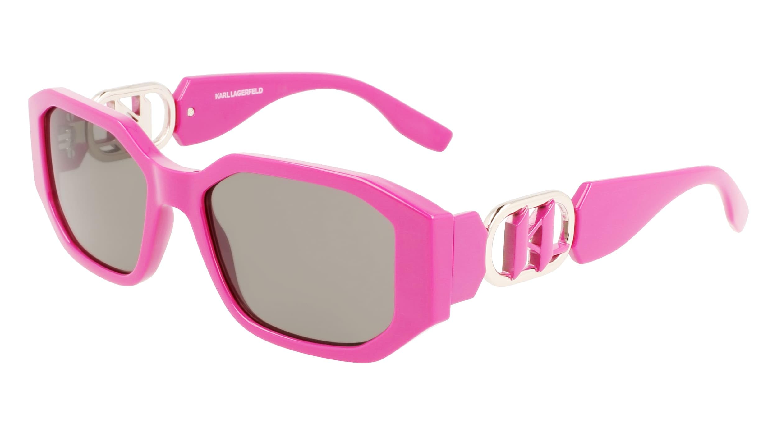 Karl Lagerfeld Unisex Pink Kl6085s-525 Sunglasses In