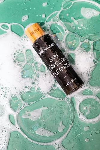 Miniatura 1 de Skin Perfecting Cleanser | Liquid Organic African Black Soap | 100% Raw Organic Soap for Acne, Eczema, Psoriasis | Dry Skin Cleanser | Sensitive