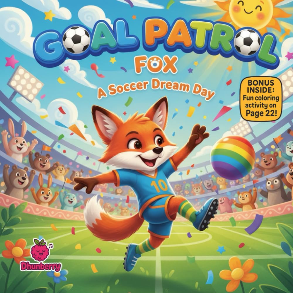 Goal Patrol Fox: A Soccer Dream Day: A funny rhyming sports adventure about teamwork, confidence & playing fair