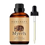 Myrrh Essential Oils 120ML, Pure and Natural Essential Oil with Dropper for Aromatherapy Diffuser, Soap Making & DIY - Myrrh/4 Fl Oz