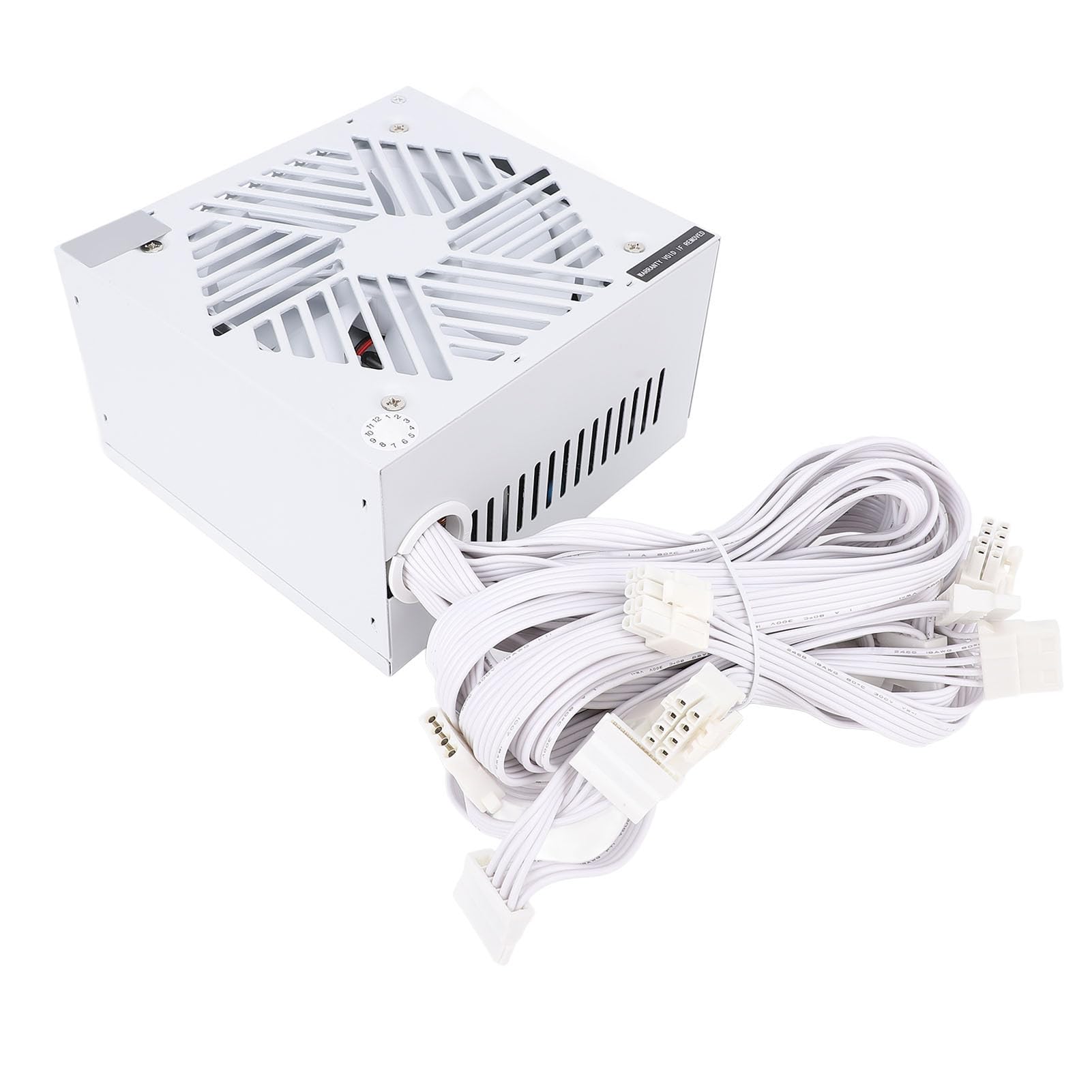 Modułowy Zasilacz ATX 600 W do Komputerów do Gier Wysokowydajna Pojedyncza Szyna 12 V z Chłodzeniem Niezawodny Zasilacz Komputerowy Stacji Roboczych i Zestawów Gier