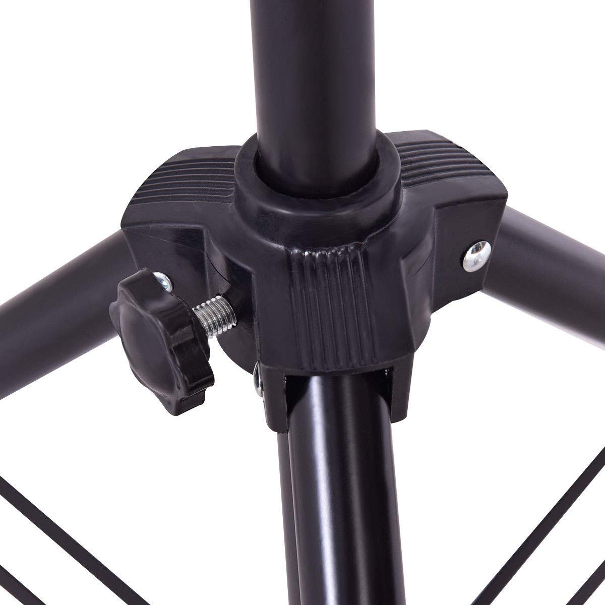 COSTWAY Roue de Prix, Prize Wheel de 60 cm, Roue de la Fortune 24 Pouces avec Trépied 14 Slot Roue de Loterie avec Stylo Effaçable…