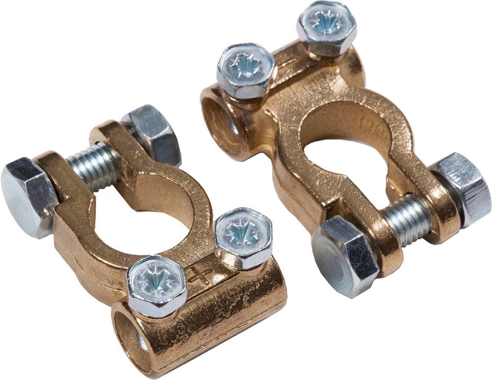 Start Coppia Di Morsetti Per Batterie 25 Mm Universale Per Auto Canotto - 4