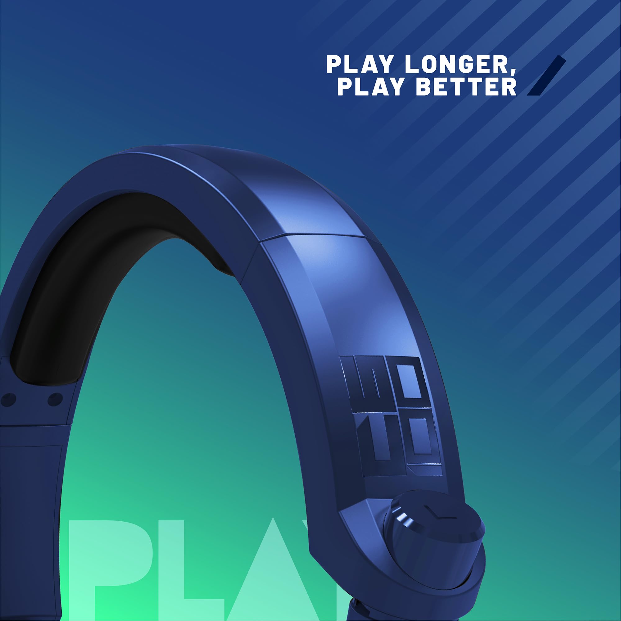 STEALTH C6-100 Gaming Headset STRIKE - Grün & Blau, Multiplattform-kompatibel mit Xbox, PS, Switch, PC, Handy und Tablet