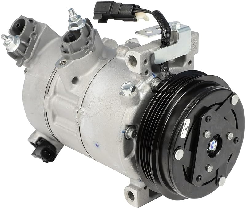 Compressor de ar-condicionado ECCPP com embreagem para Ford Mustang L4 2.3L 2015–2024 – 1 unidade
