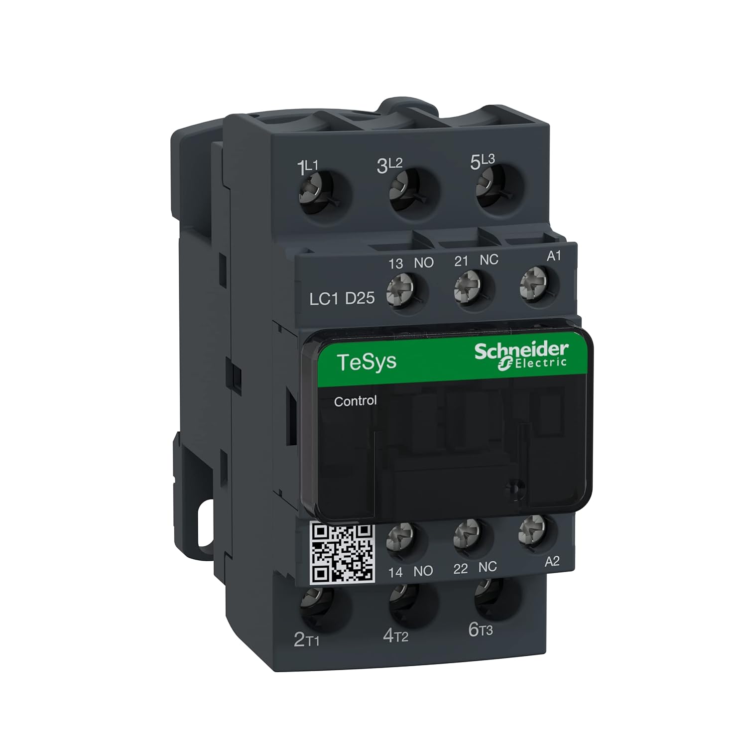 Schneider Electric LC1D25P7 TeSys D Conector, 3P AC-3, <=440 V 25A, Bobina 230 V CA, 85mm x 45mm x 92mm