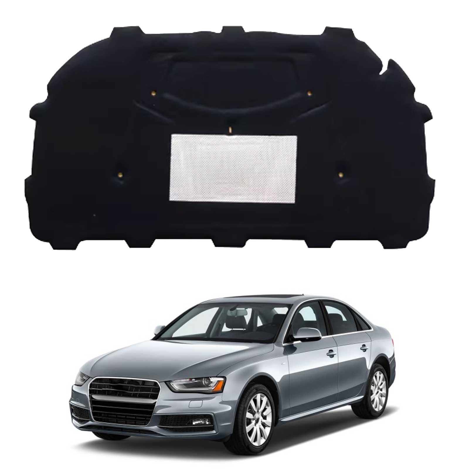 Cubierta insonorizada para Audi A4L 2009-2016, aislamiento de aluminio prémium