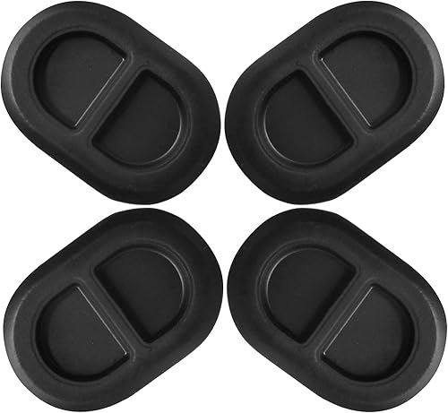 4 tapones de drenaje para Jeep, tapones de cuerpo de bandeja de piso trasero para Jeep Wrangler JK y JL 2014-2018, 4 tapones de repuesto de goma disponible en Yaxa Peru