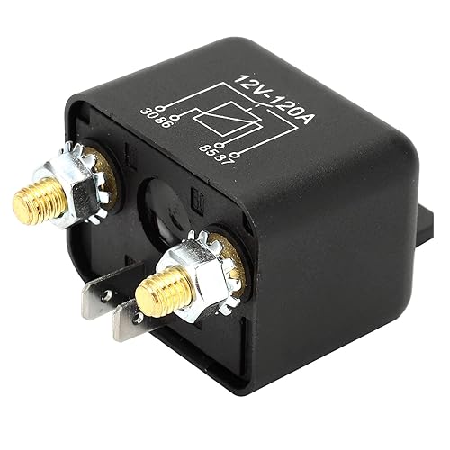 Miniatura 7 de Relé normalmente abierto del arrancador del coche del poder más elevado 200 del Pin de la retransmisión 4 del comienzo para el coche 12VDC 120A