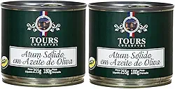 Kit 2X: Atum Sólido em Azeite de Oliva Tours 255g
