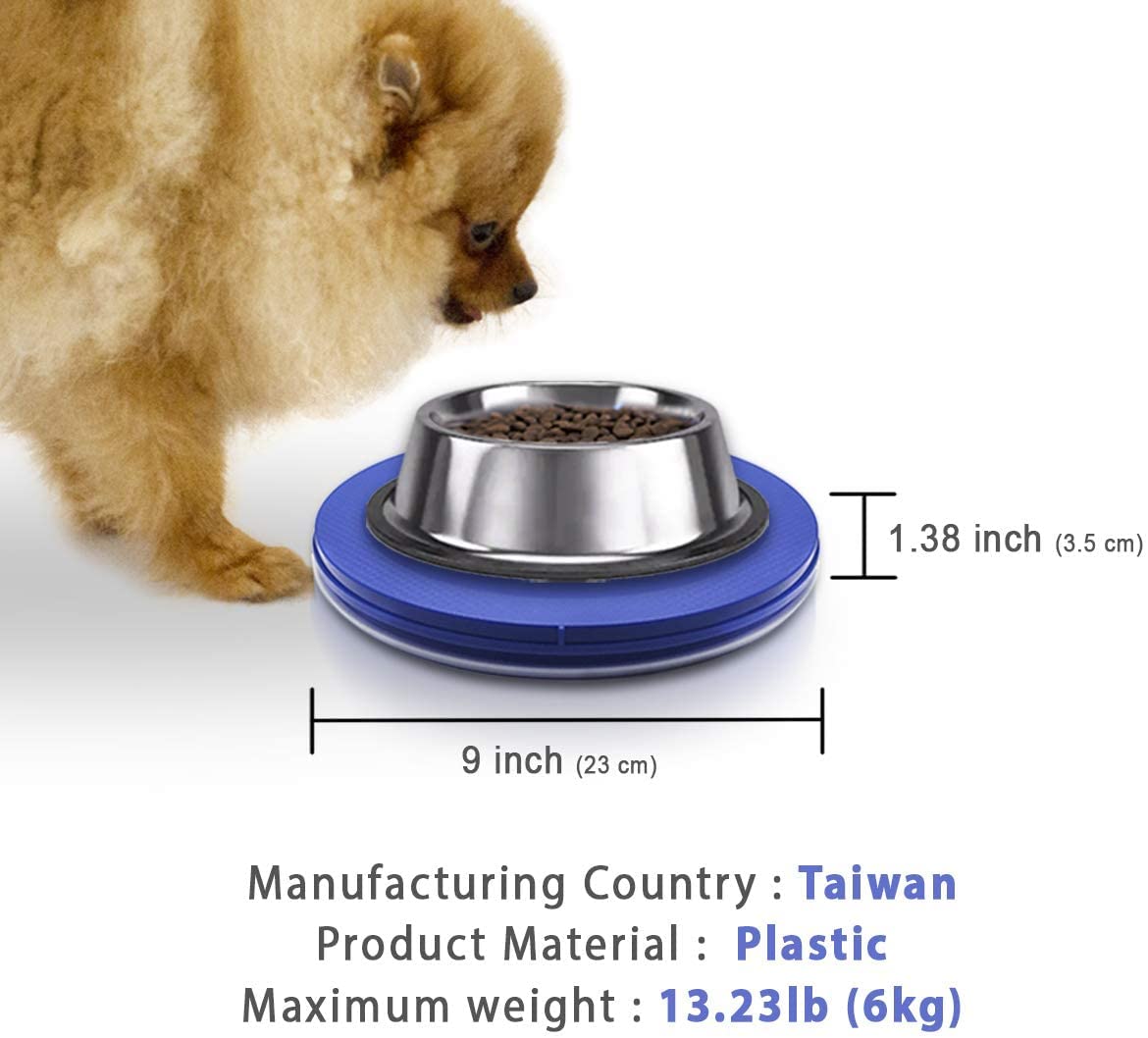 Yuwoda Ant Proof Cat Dog Bowl Tray Ant Away Pet Food Dish Safe No