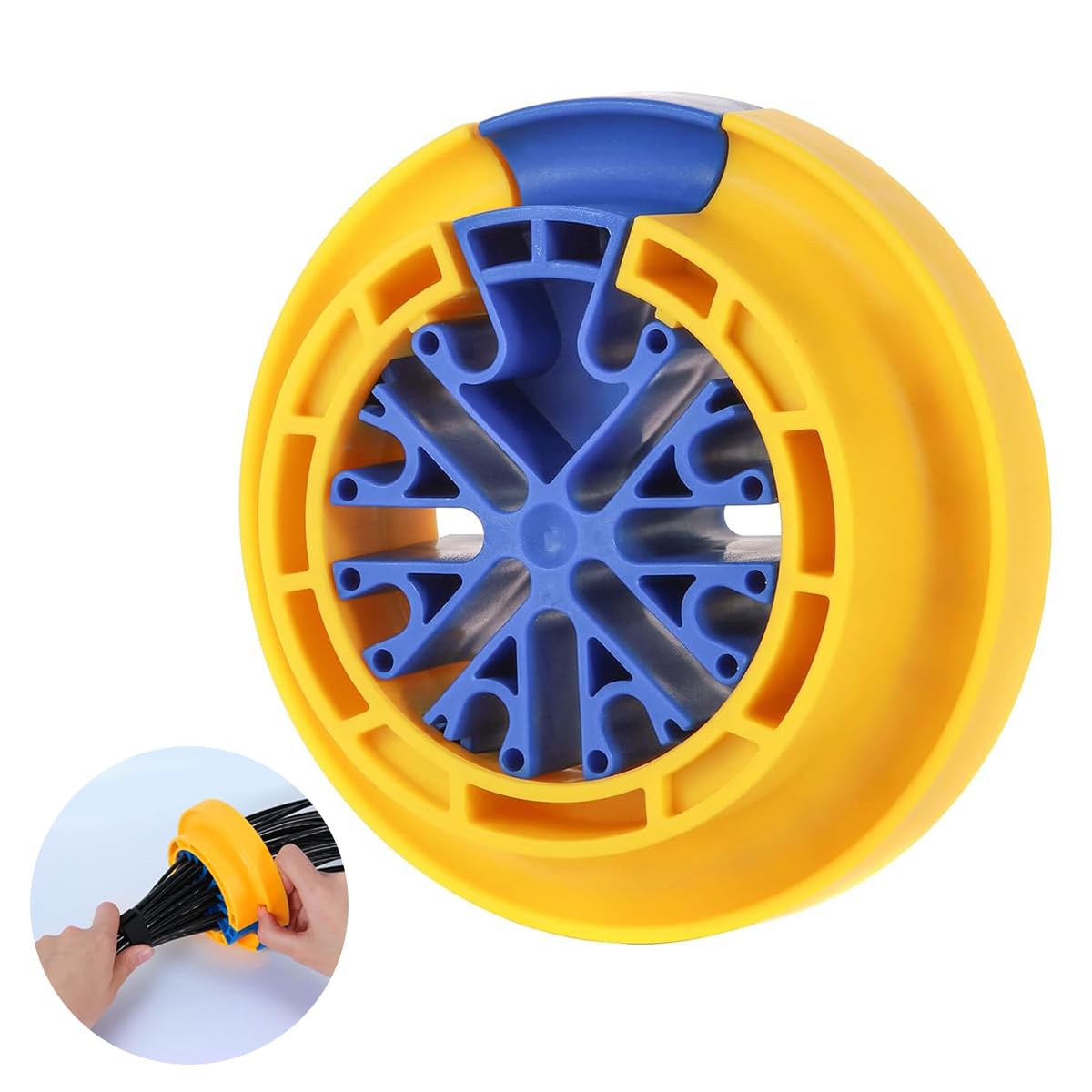 Serplex® Cable Comb Tool for Any Cables with a Diameter Up to 1/4", Universal Networking Wire Cabling Tool Cables Organizing Tool Ethernet Cable Organizer Wire Comb Network Cable Management Tool