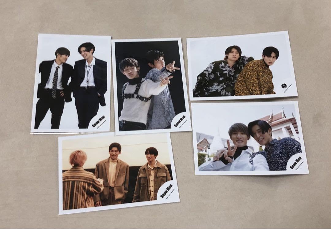 Amazon.co.jp: 目黒蓮 向井康二 SnowMan めめこじ 公式写真 オフショ